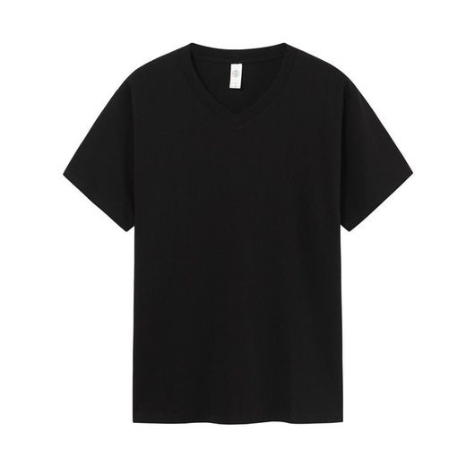 Camiseta de Algodón Puro Cuello V Hombre - Ajuste Relajado - Image 4