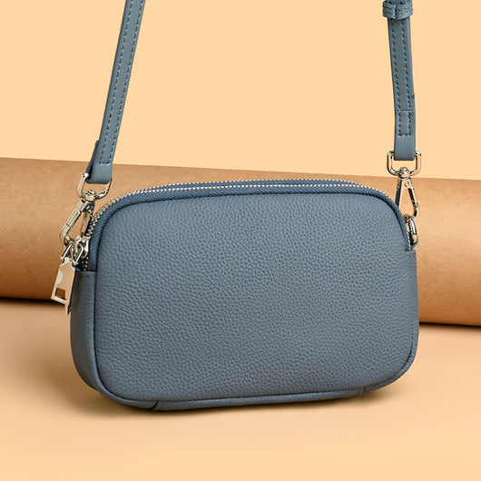Bolsa Bandolera Cuadrada de Cuero Premium - Diseño Minimalista Versátil - Image 15