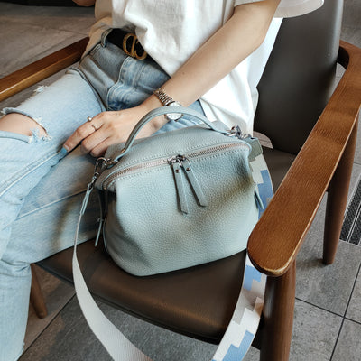 Bolso Bandolera de Cuero Suave con Asa Simple - Image 15