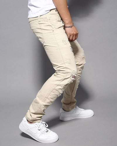 Pantalón Cargo Roto con Cintura Doble - Estilo Casual Urbano - Image 4