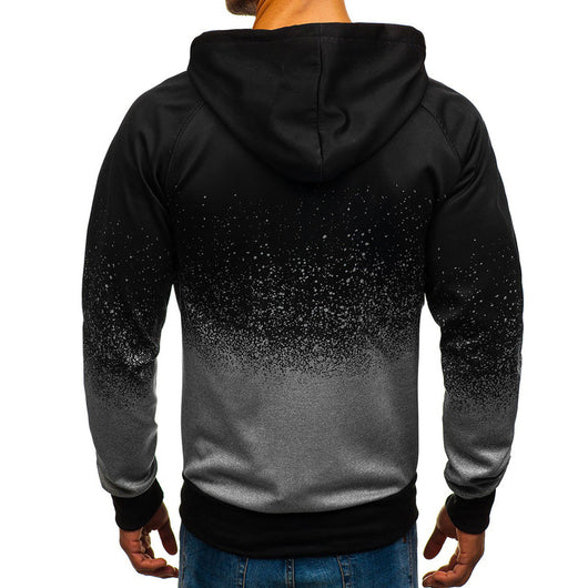 Sudadera con Capucha de Impresión 3D Degradado - Diseño Moderno para Hombre - Image 10