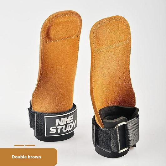 Guantes de Fitness con Soporte de Palma - Cuero Grueso de 3 Capas para Hombre y Mujer - Image 9