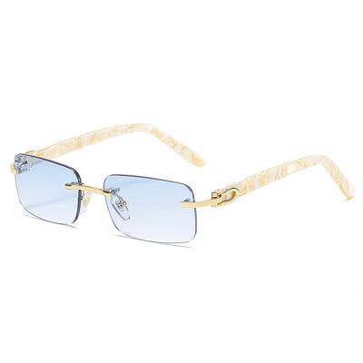 Gafas de Sol Cuadradas Acetato sin Marco - Image 13
