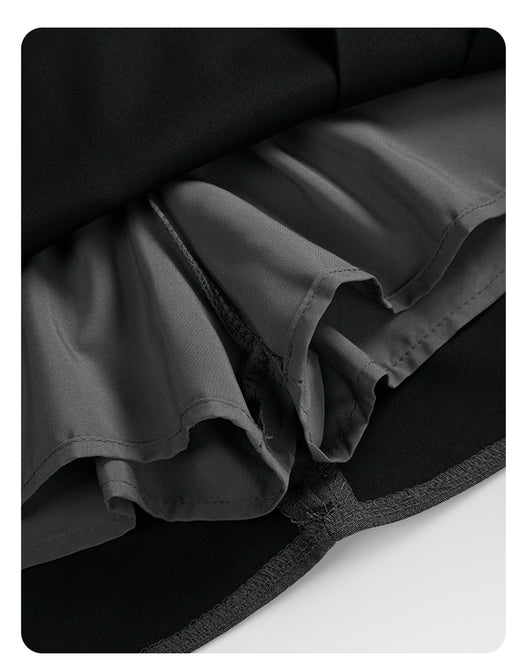 Falda Negra Larga y Delgada - Diseño Minimalista Moderno - Image 12