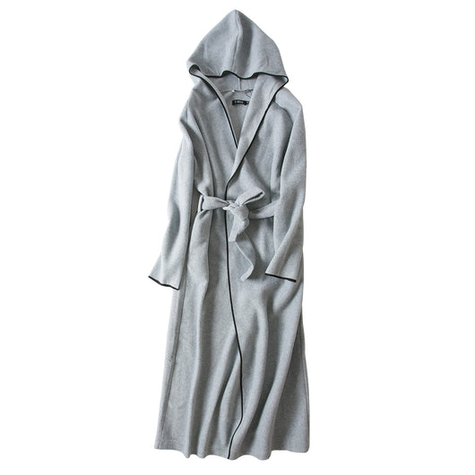Bata Larga con Capucha para Hombre y Mujer - Ropa de Casa Cómoda - Image 4