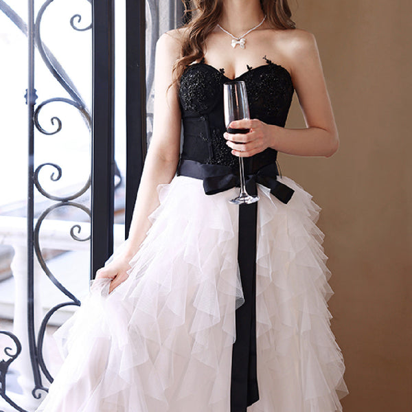 Vestido de Noche Elegante para Presentadora
