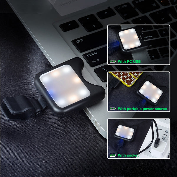 Aro de Luz LED para Celular con Clip Regulable