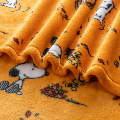 Cobija de felpa Peanuts Velvet Loft Snoopy 140 x 178 cm – Diseño The Flying Ace, oficial y ultra suave - Tekeno