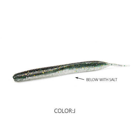 Larva Artificial 7.4-10cm Sabor Salado Suave para Pesca - Image 38