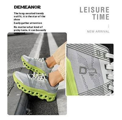 Tenis Casuales Plataforma Hombre Malla Transpirable Ligeros - Image 12