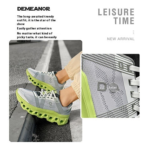 Tenis Casuales Plataforma Hombre Malla Transpirable Ligeros - Image 12