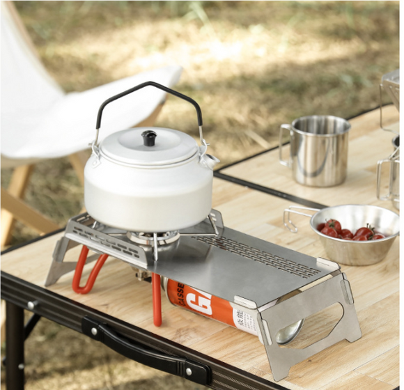 Mesa Plegable para Picnic Resistente al Viento - Acero Inoxidable e Aislada