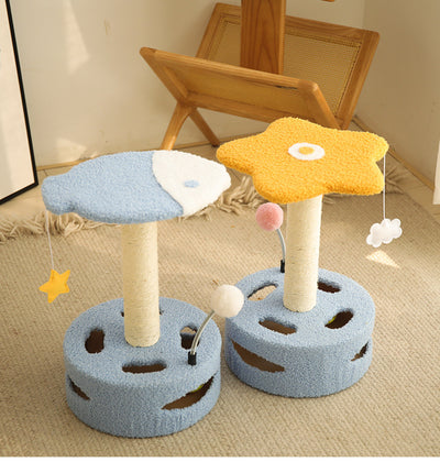 Árbol Rascador para Gatos Pequeños con Tablero de Sisal