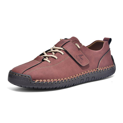 Botas Cortas para Hombre Talla Grande con Costura a Mano - Image 10