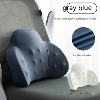Almohada Lumbar de Seda Helada para Oficina - Soporte Ergonómico de Larga Duración - Image 4