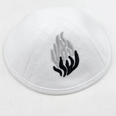 Kipá de Algodón Twill Flame - Pequeño - Image 7
