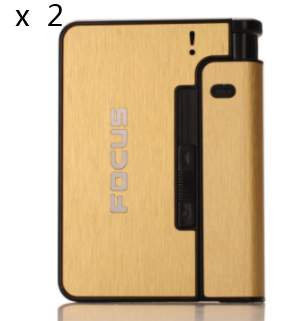 Estuche Automático para Cigarrillos de Aleación de Aluminio (Pack 2) - Image 4