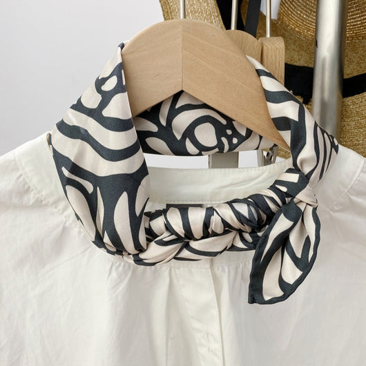 Pañuelo de Seda Twill Mediano Versátil - Image 6