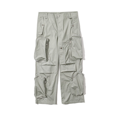 Pantalón Ancho Funcional de Moda Urbana - Image 2