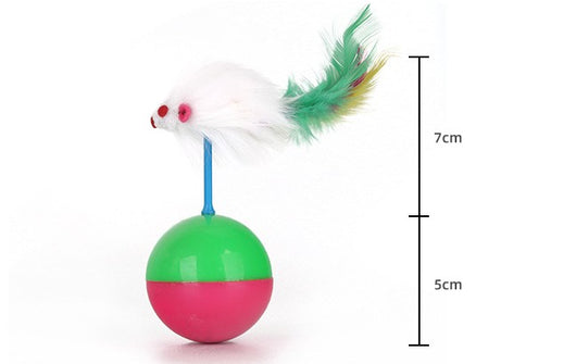 Juguete Interactivo para Gatos con Campana y Pelota de Resorte - Image 26
