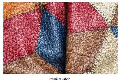 Bolso Bandolera Multicolor con Diseño de Parches Geométricos - Image 28