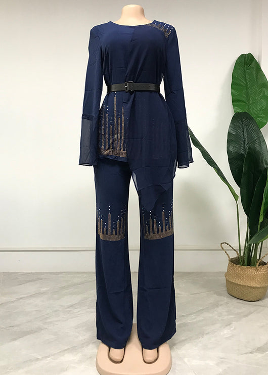 Conjunto de Dos Piezas Elegante para Mujer Talla Grande Estilo Africano - Image 11