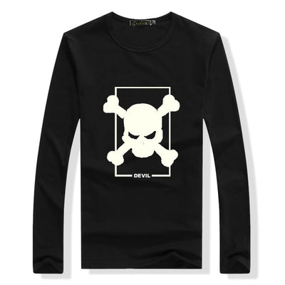 Camiseta Graffiti Luminoso de Algodón para Hombre - Image 13