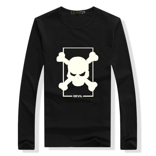 Camiseta Graffiti Luminoso de Algodón para Hombre - Image 13