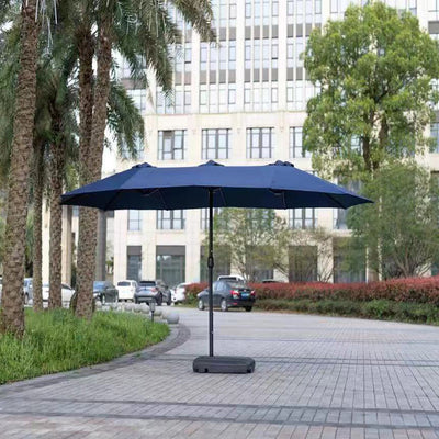 Paraguas Doble Cabeza con Columna Central - Protección Solar Profesional - Image 3