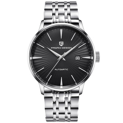 Reloj Mecánico para Hombre Resistente al Agua con Correa de Acero - Image 17