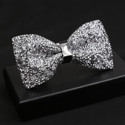 Corbatín Brillante de Diamantes para Hombre