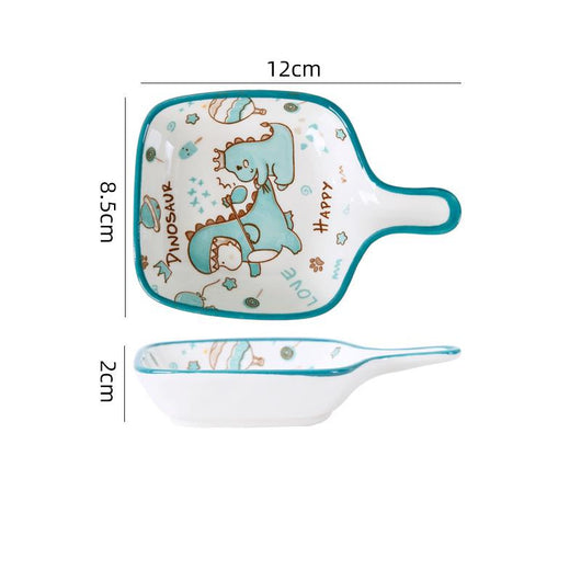 Juego de Platos de Cerámica Infantil con Diseños Animados - Image 25