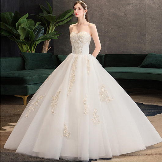 Vestido de Novia Manga Larga Bosque Encantado Lujo Cielo Estrellado con Cola - Image 8