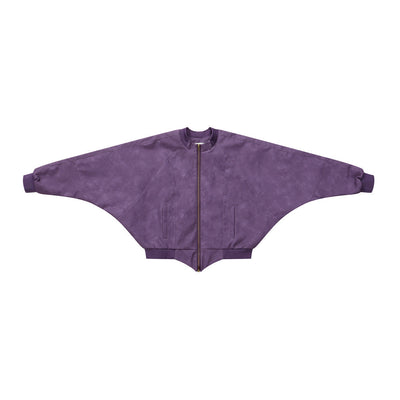 Chaqueta de Cuero para Motociclista Hombre Diseño Murciélago Oversized - Image 4