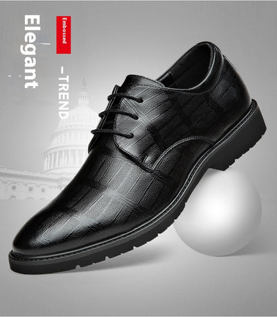 Zapatos Formales de Cuero Genuino para Hombre Talla Grande - Image 24