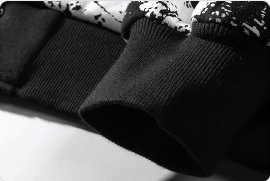 Chaqueta Fina Estampado Planeta Graffiti para Hombre - Image 10