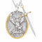 Protection Shield Western Mythology Faith Necklace Angel necklace 1PC