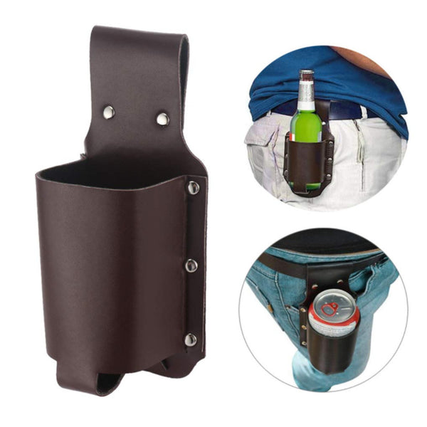 Bolsa de Cintura para Senderismo y Camping - Portabebidas Deportiva