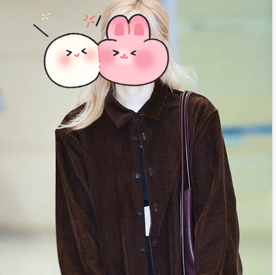 Camisa de Pana a Rayas Verticales Estilo Boyfriend Vintage - Image 4