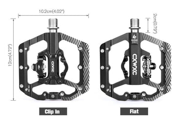 Pedal Plataforma de Aluminio con Paso Plano para Bicicleta de Montaña - Image 11
