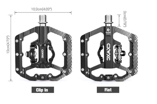 Pedal Plataforma de Aluminio con Paso Plano para Bicicleta de Montaña - Image 11