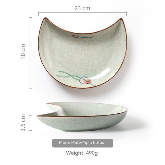 Plato de Cerámica Luna para la Mesa - Vajilla Decorativa - Image 8