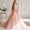 Vestido de Princesa Largo para Niña - Elegante Traje de Gala Infantil