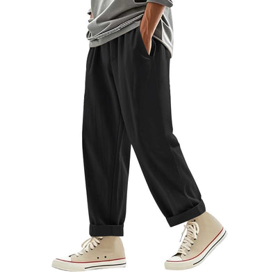 Pantalones Deportivos Anchos para Playa - Comodidad y Estilo para Hombre - Image 14