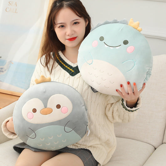 Almohada Térmica Infantil 35cm - Dinosaurio, Cerdo, Oso y Pingüino - Image 2