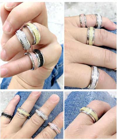 Anillo Giratorio de Plata Esterlina para Mujer - Diseño Minimalista - Image 16