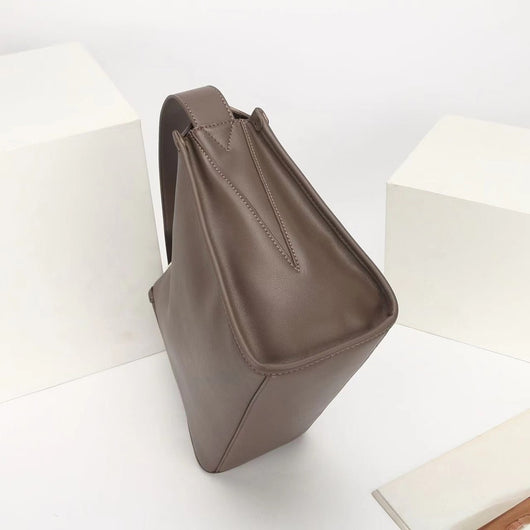 Bolso Cuadrado de Cuero Genuino para Mujer - Diseño Minimalista con Bandolera - Image 8