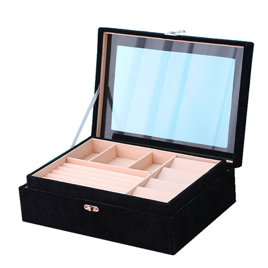 Caja Organizadora de Joyas Ice Flower con Terciopelo - Almacenamiento Elegante para Todas tus Piezas - Image 7