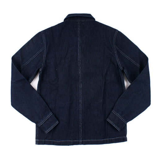 Chaqueta de Mezclilla con Rayas Verticales en Colores Primarios - Image 8