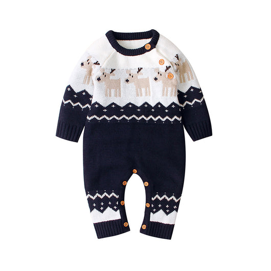 Pijama Navideño Infantil con Diseño de Reno - Image 8